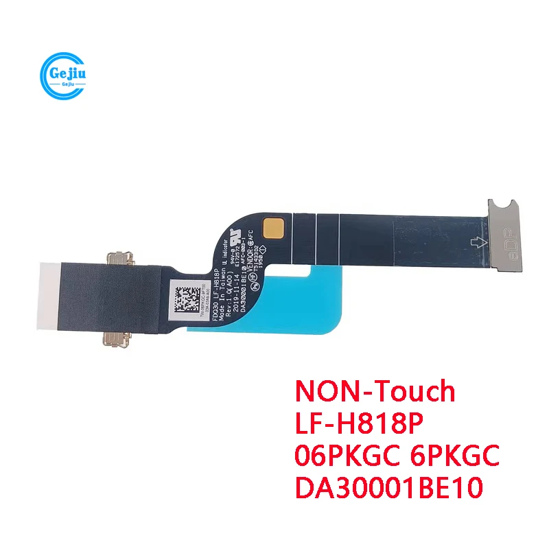 New Original Laptop Lcd FHD Cable for Dell XPS 13 9300 9310 FDQ30 Non-touch LF-H818P 06PKGC 6PKGC DA30001BE10 LF-H811P 0MWMN0