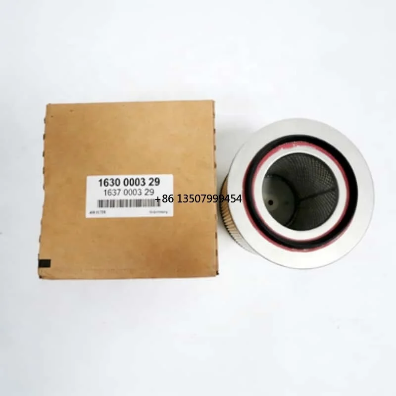 

Atlas Copco Original 1630000329 Industrial Air Filter for Screw Air Compressor, Air Intake Filter Spare Part Atlas Copco