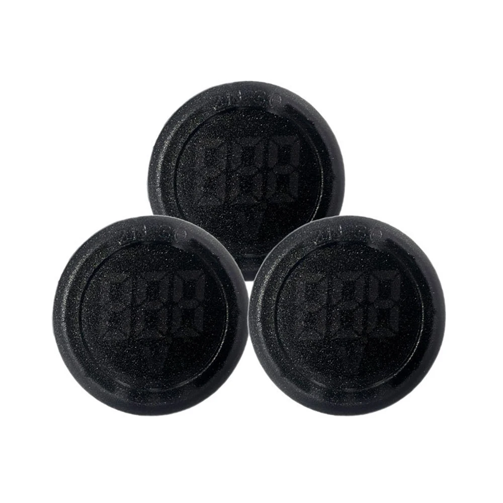 DC 4-100V LED Digital Display Round Two-wire Voltmeter DC Digital Car Voltage Current Meter Volt Detector Tester Monitor Pane