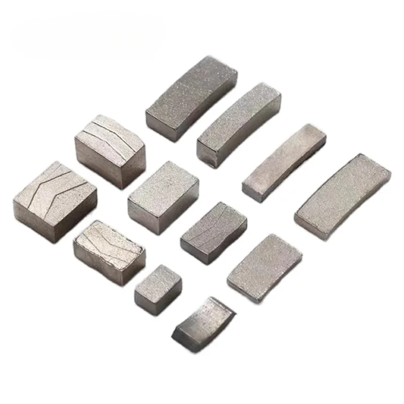 50pcs Diamond Segments PDC Grinding Block Cutting Saw Segment for Concrete Granite Marble Limestone Stone Drill Bit Blade