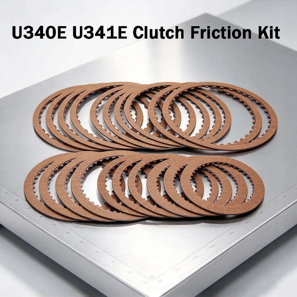 U341E U340E Auto Transmission Clutch Friction Disc Set For Toyota Vios Yaris Corolla Gearbox Overhaul Kit Car Transmission Parts