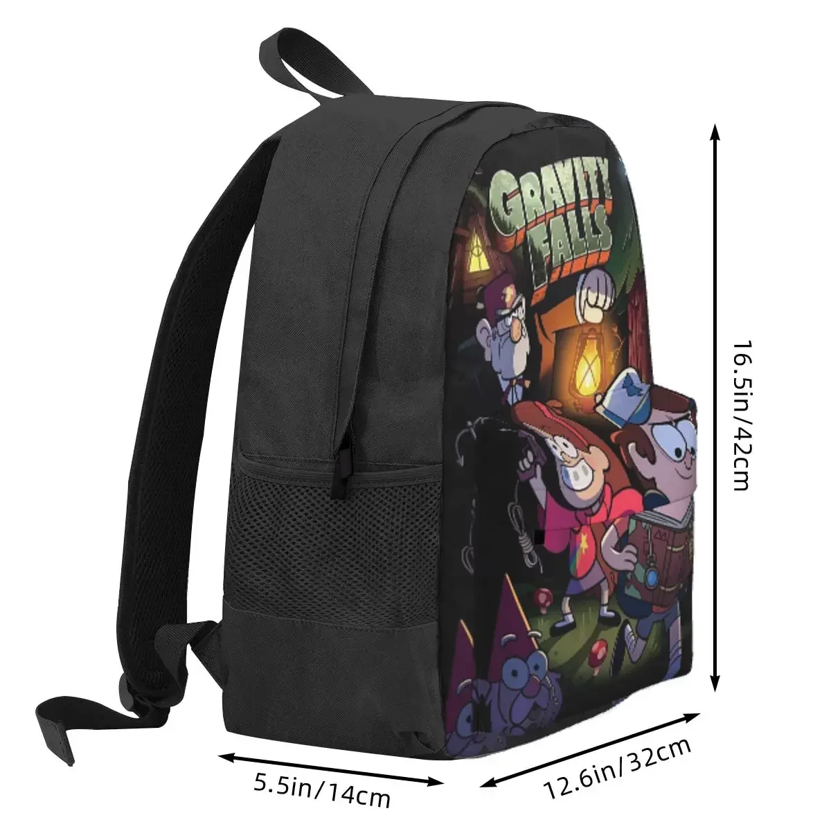 Gravitys Falls Backpack Daypack Large Capacity Children BookBag School Bag Shoulder Bags for Men Women