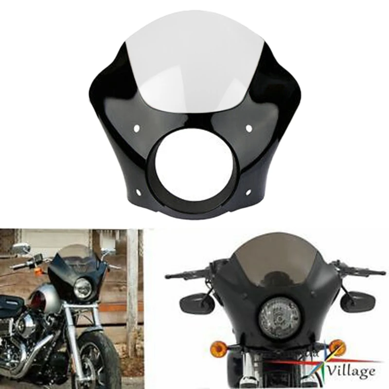 

Motorcycle Headlight Shroud Windshield Big Hood Fairing Motorcycle Accessories Suitable For Sportster XL 883 1200