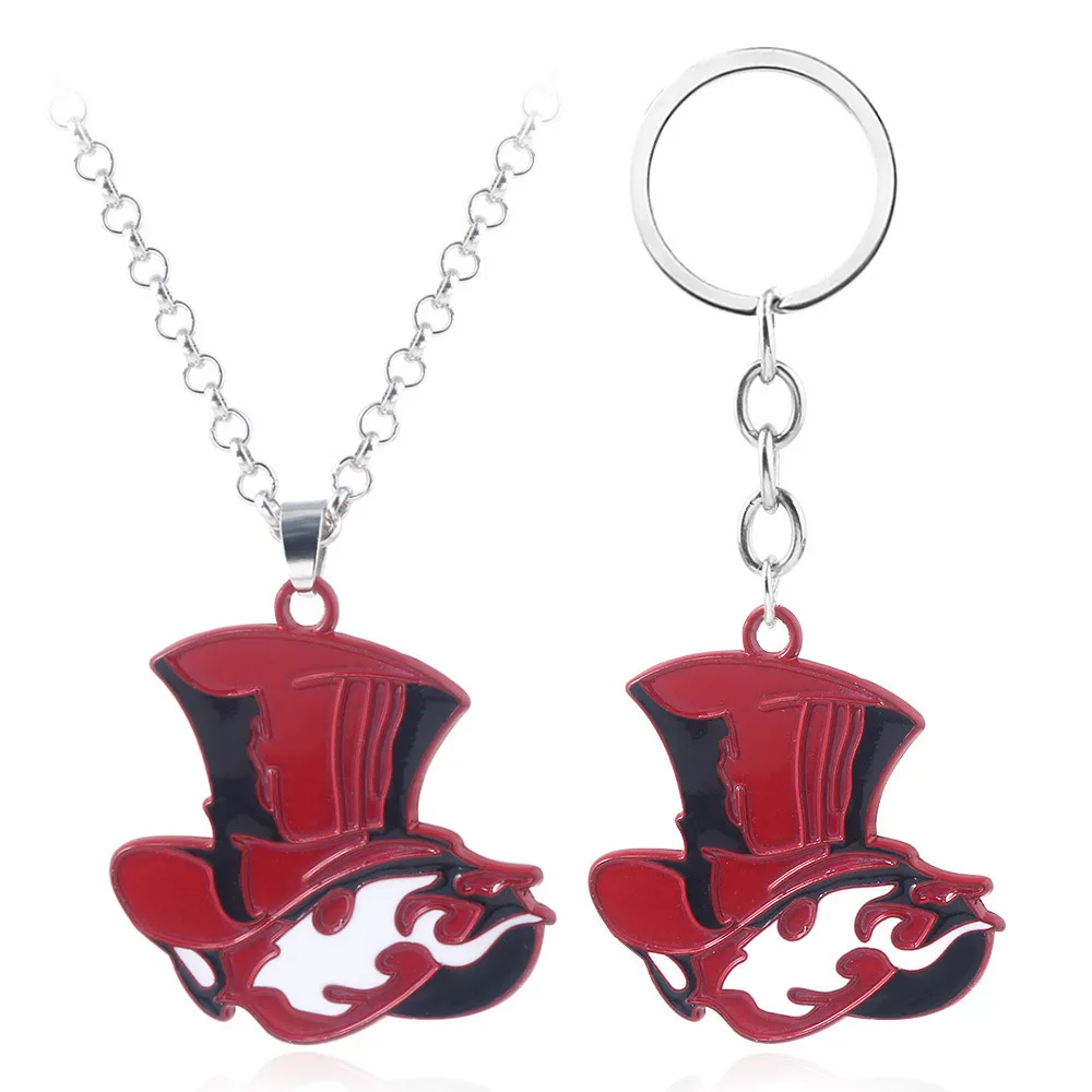 Game Creative Personality necklace Boys and Girls Schoolbag Pendant Cartoon Keychain Simple All-match Clavicle Chain