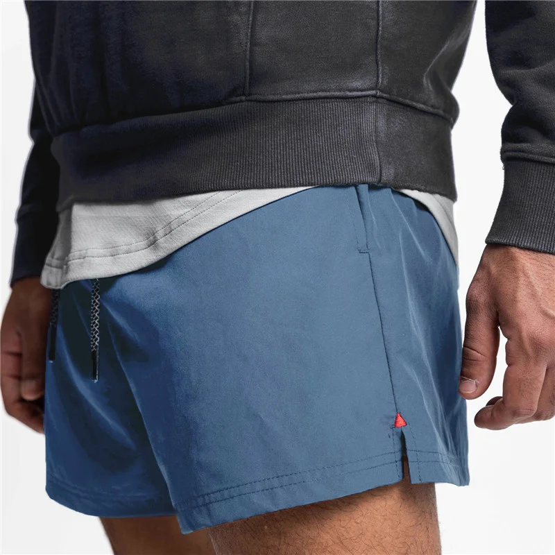 2023 New Summer Men\'s Sports Shorts Loose Running Gyms Workout Training Breathable Quick drying Shorts Man Brand Short Pants