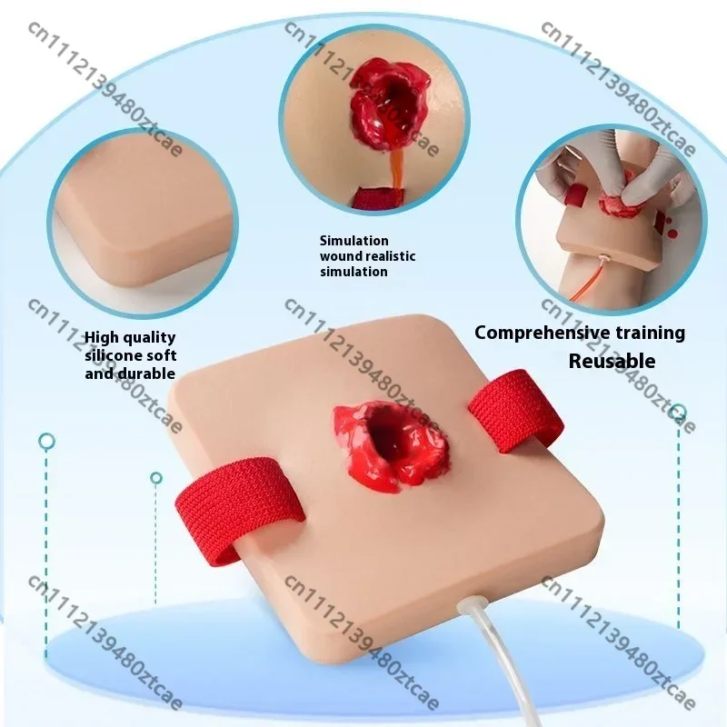Professional Wound Packing Practice Trainer Bleeding Control Tourniquet Teaching Model Medical Teaching Auxiliary Equipment