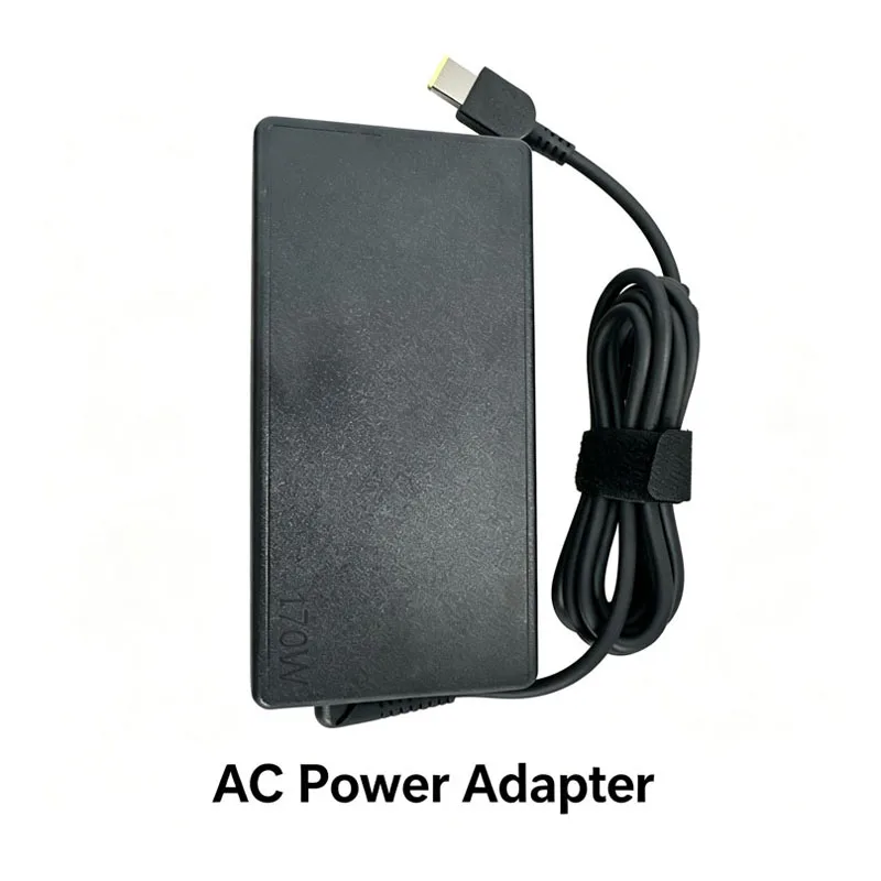 

170W 20V 8.5A AC Adapter For Lenovo ThinkPad Y7000 P50 P51 W520 W540 R7000 P73 P1 P17 T15 P70 P/N SA10R16886 02DL140 ADL170SCC3A