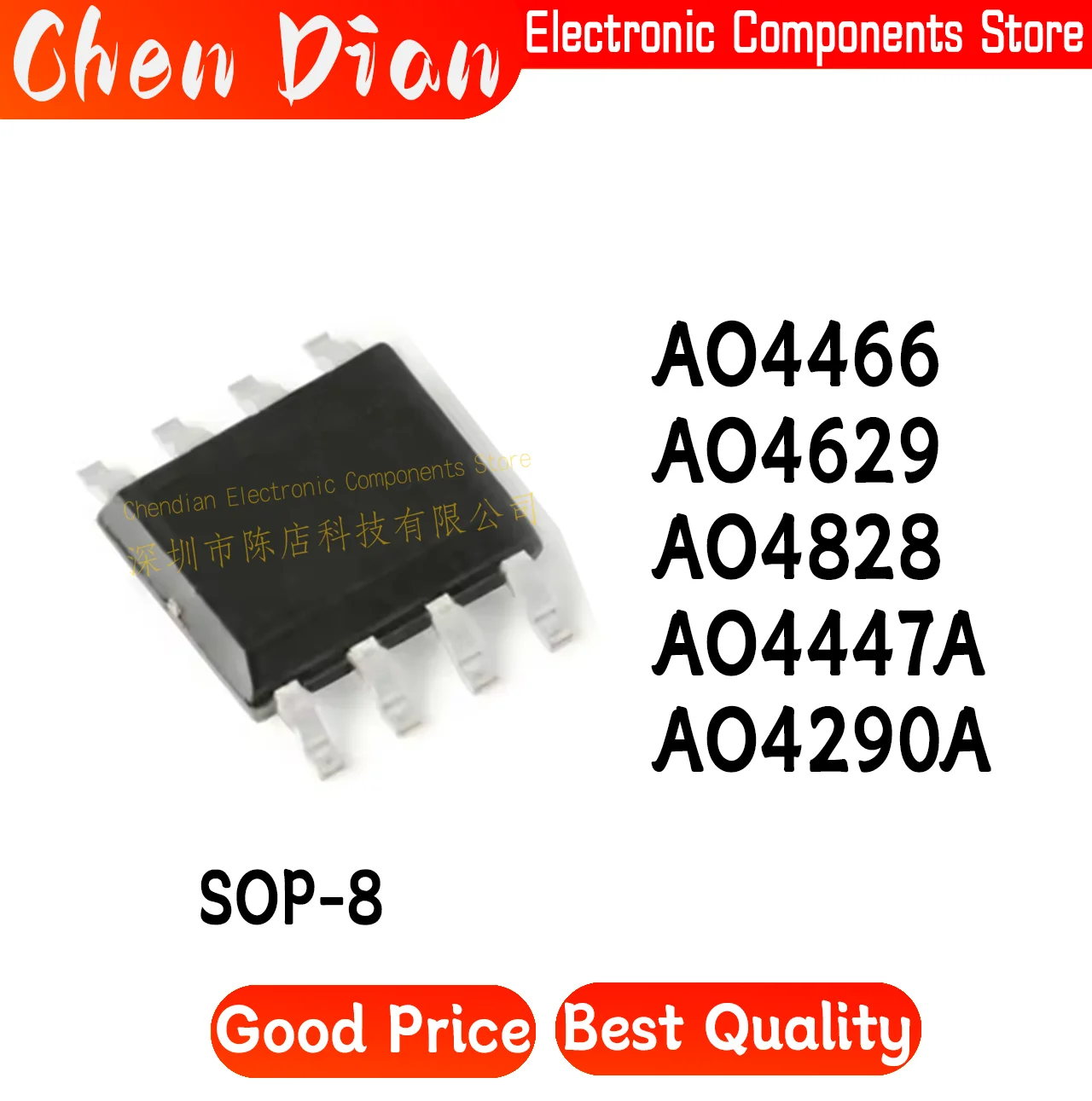 AO4466 AO4629 AO4828 AO4447A AO4290A  SOP-8 New Original Genuine