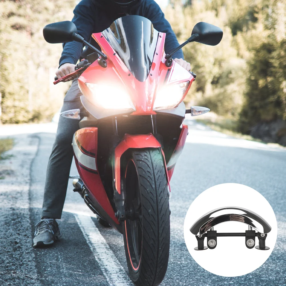 

Wide Angle Rearview Mirror Safety Cycling Refit Plastic Motorbike Abs High Quality ABS Chromium Durable Practical