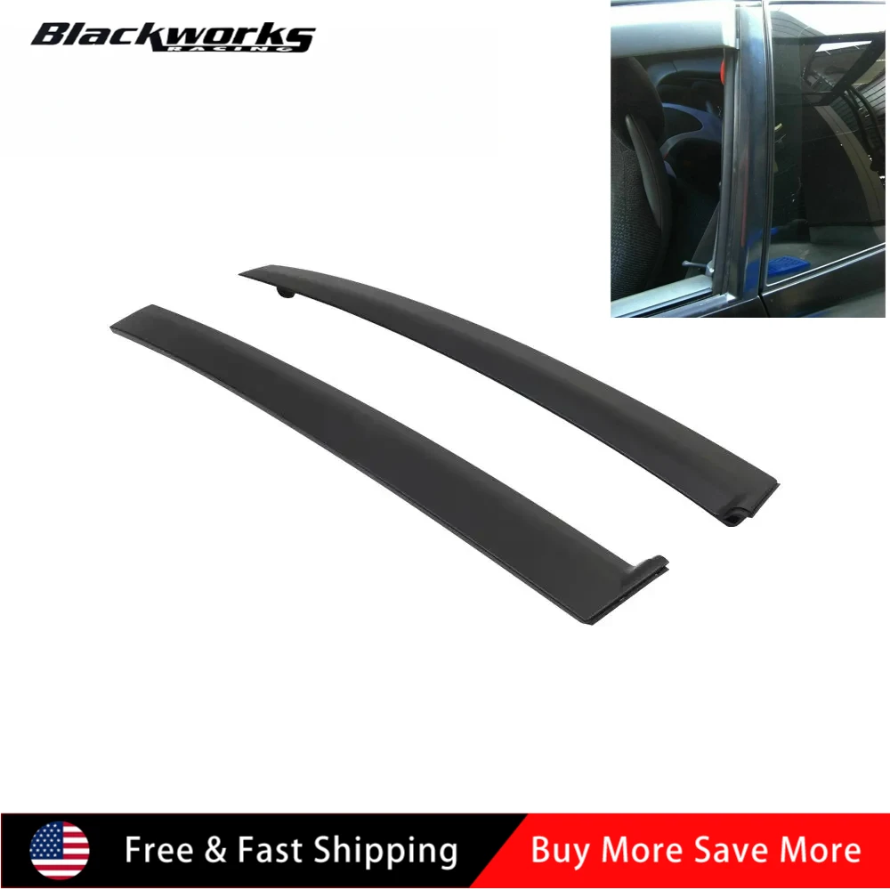 

Накладка на переднюю стойку лобового стекла для Honda Civic 1992-1995 годов, левая и правая молдинговая декоративная панель дверной стойки 2Dr 3Dr 72430-SR3-003 72470