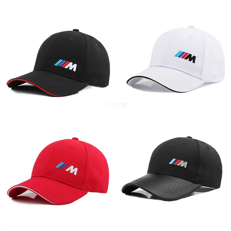 Car Baseball Cap Spring And Autumn Outdoor Adjustable Casual Hats Sunscreen Hat For BMW M Power Performance M3 M5 X1 X3 X5 X6 E4