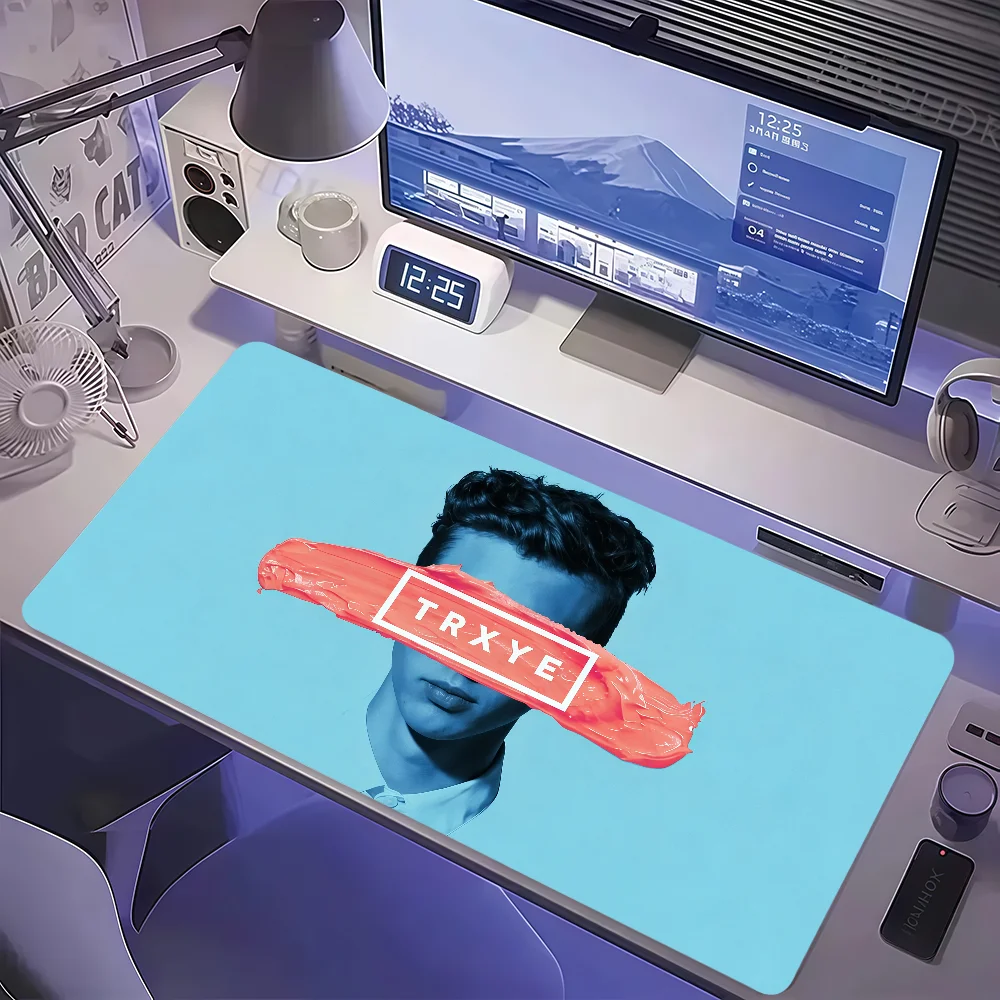 Singer T-Troye Sivan Mouse Pad Large Non-slip Lockedge Desktop Computer Desk Mat Keyboard Writing MousePad Office Gamer Student