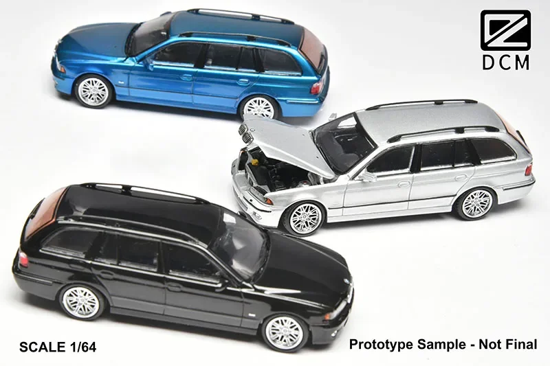 

PreSale DCM 1:64 M5 Wagon Opening Hood Collection Miniature Diecast Metal Model Car