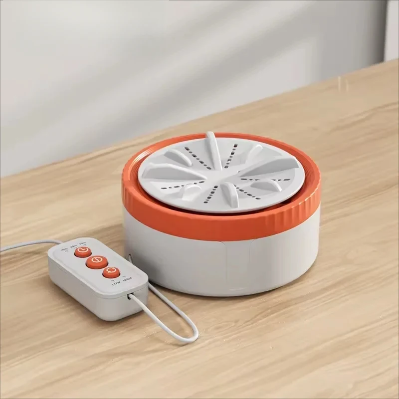 NEW Portable Mini Washing Machine 3 Gear Timing Rotating Turbine for Underwear Socks Baby's Clothes - Compact Laundry for Travel