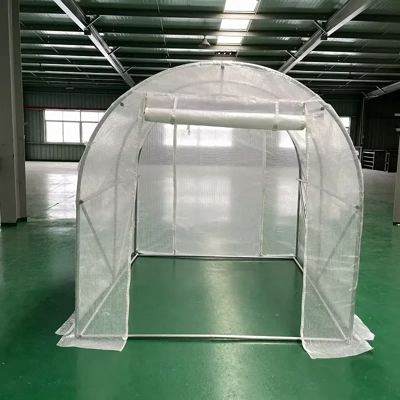 Custom China Wholesale Four Season Greenhouse Set for Steel Pipe Green House