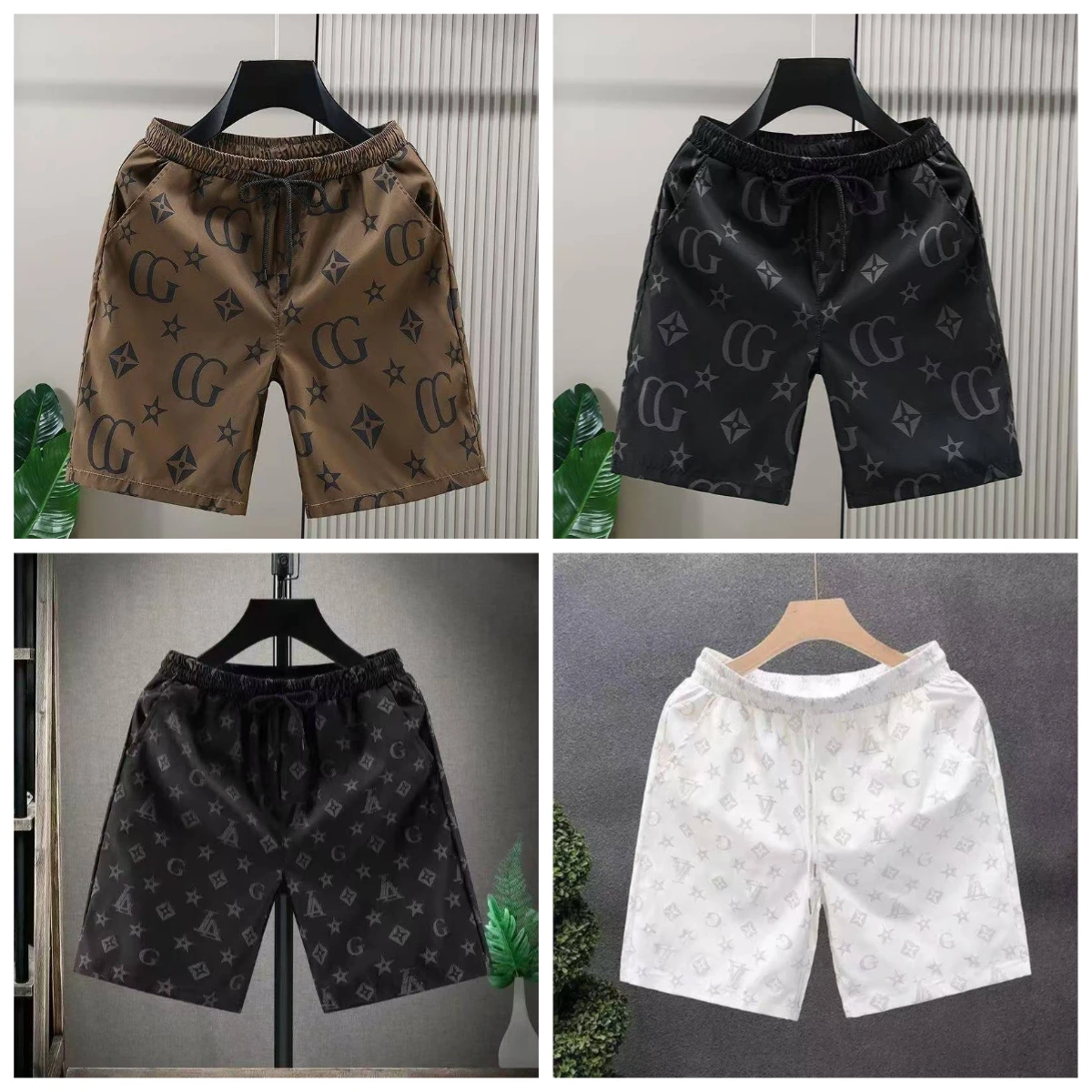 

Лето 2025 г., хит продаж, новые модные трендовые мужские шорты с 3D принтом, уличные повседневные уличные дышащие быстросохнущие шорты