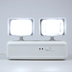 Double head LED handheld emergency light multi-function rechargeable super bright camping fishing repair work tool lamp 2PCS