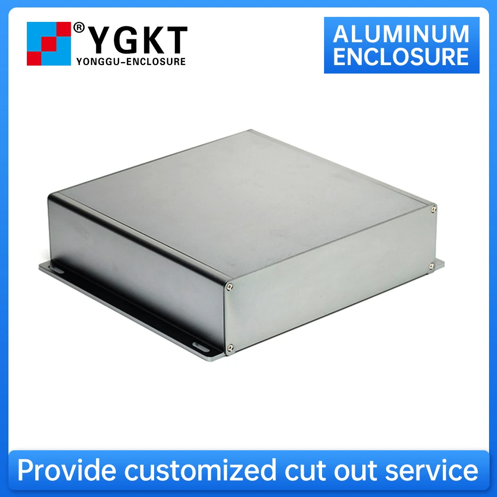 Electronic Component Metal Box Rack Mount Aluminium Enclousre Power Cases Volt Energy Supply Split Type Housing 266W65H235L