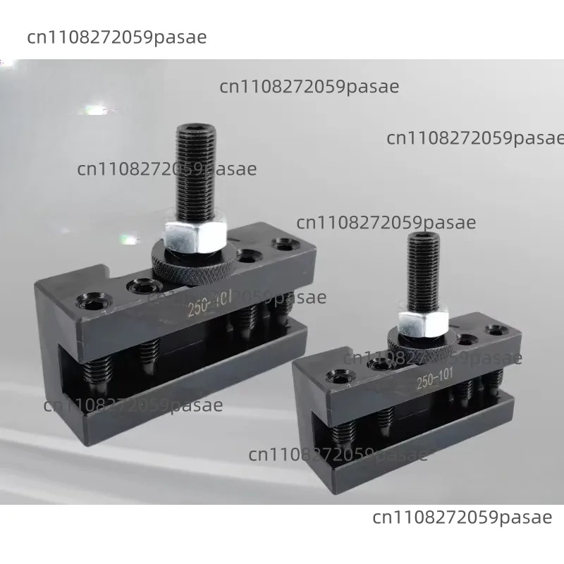 250-101 2PCS Quick Changing Tool Post High Carbon Steel Durable CNC Turning Lathe Tool Holder Boring Milling Cutter Shelf