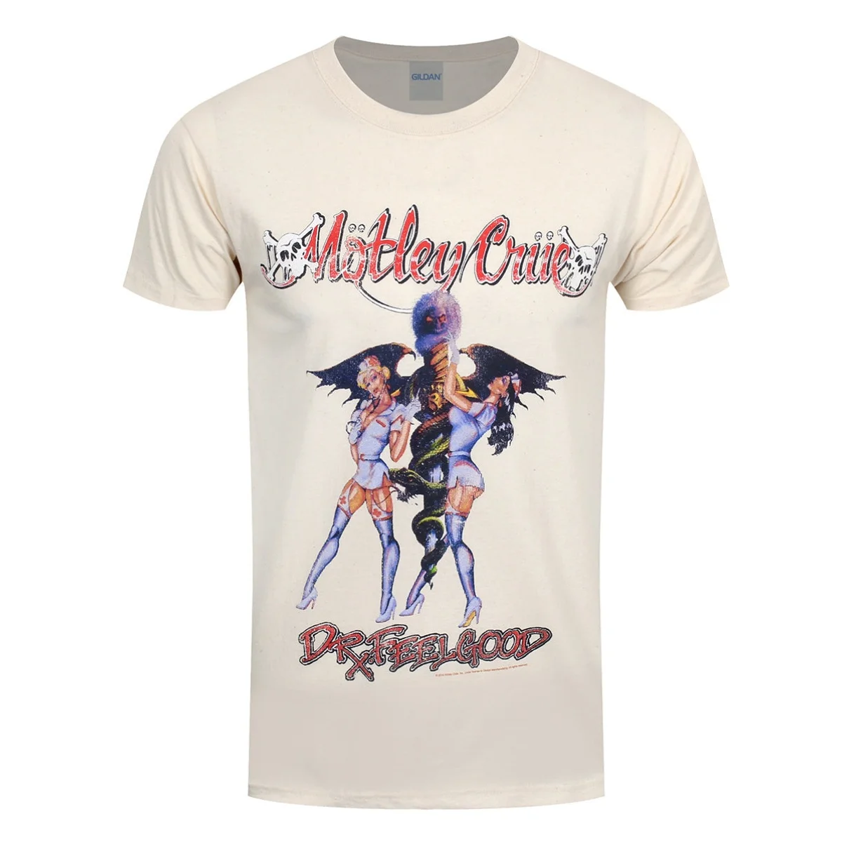 Motley Crue Graphic Cotton T-shirt Unisex Summer Short Sleeve Fashion Brand Tee Luxury Casual Vintage Tees