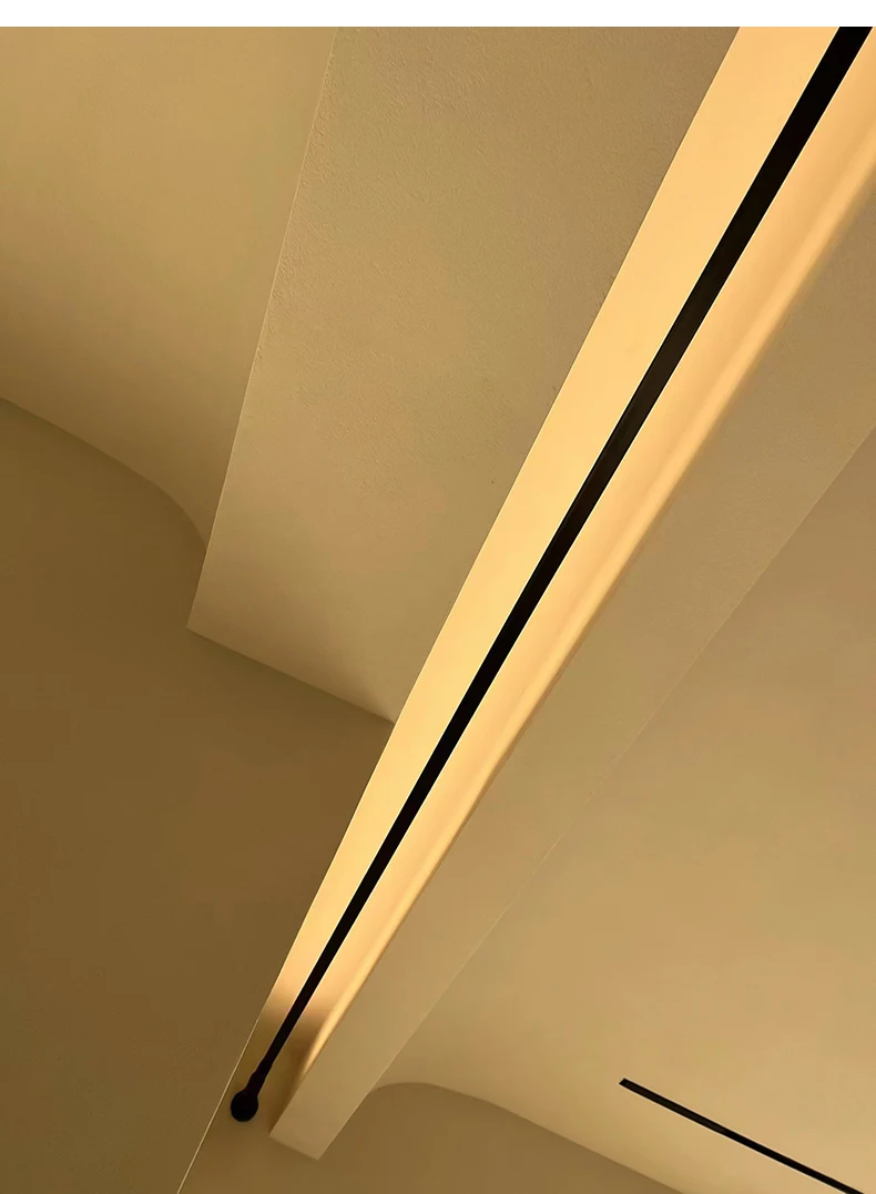 Minimalist LED Strips Lamp Skyline Corridor Ceiling Light Living Room Wall Lamp Long Line Decor Bedroom Nordic Home Lighting