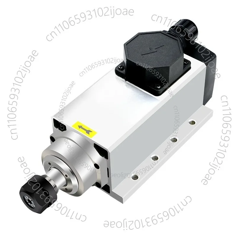 Numerical Control Er20 Spindle Motor 2.2kw Air-cooled Square Numerical Control Router Low Speed and High Speed 2.2 Kw