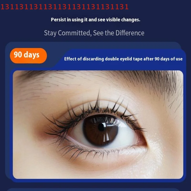 ملصقات جفن مزدوج لذاكرة النوم، غير مرئية للعيون المقلدة، ملصقات جفن غير مرئية مقاومة للماء، 40 قطعة، 80 قطعة #3