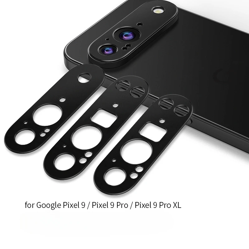 Protetor de lente de câmera de alumínio para google pixel 9 pro xl pixel9 pixel9pro capa protetora de lente