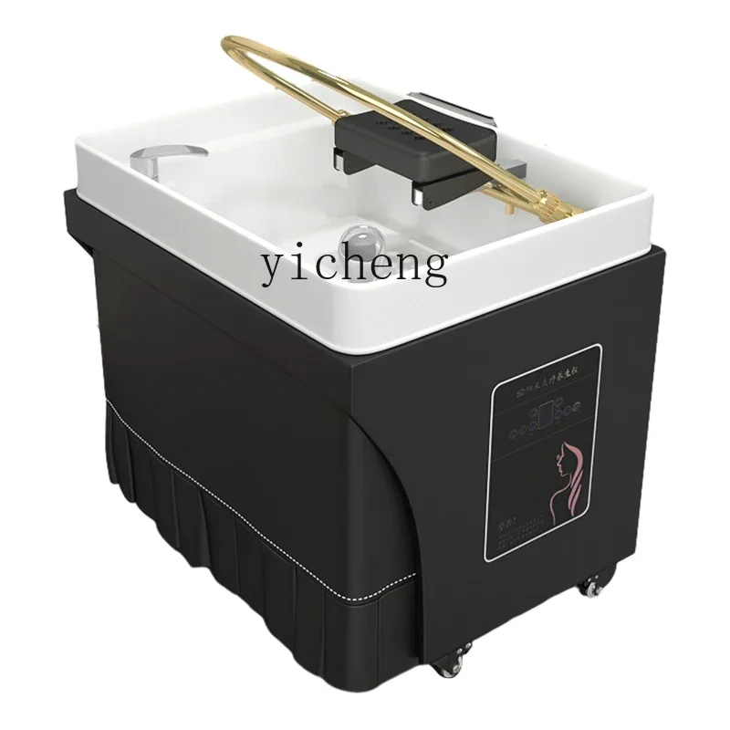 Internet Celebrity Facial Bed Separate Shampoo Basin Water Circulation Matching Grafting Facial Bed Moving Head Therapy Basin