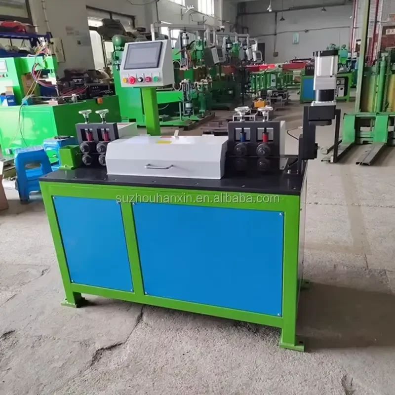 Automatic Steel Iron Wire Rod Straightening Cutting Machine Gear Motor 380V 2-4mm Industrial Use 1 Year Warranty