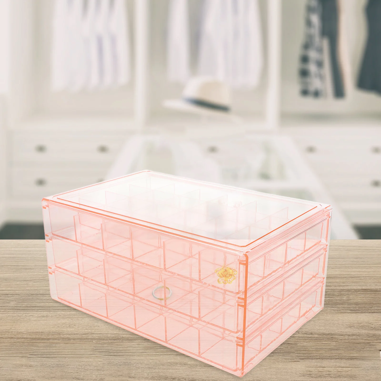 Ring Jewelry Case Container Earring Organizers Storage Organiser for Pp Earrings Holder