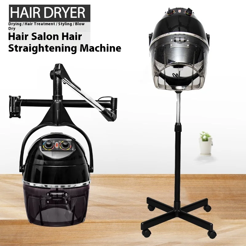 Professional Industrial Grade Wall-Mounted Electric Hair Dryer High-Speed Foldable With Concentrator Nozzle For Salons