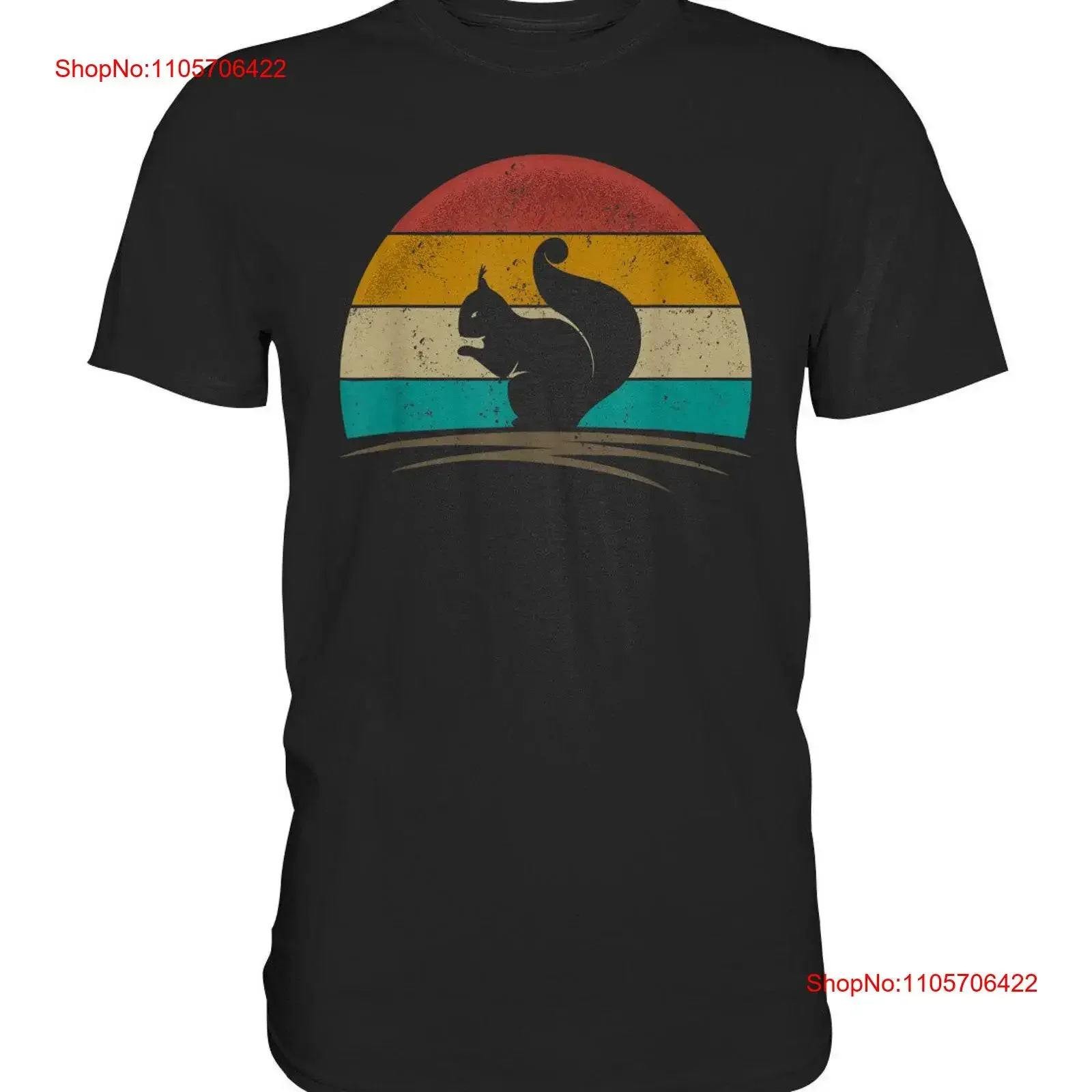 Squirrel Vintage Rodent Retro Fall s T Shirt Premium vintage Washed Breathable Versatile graphic Unisex Stretched fashion
