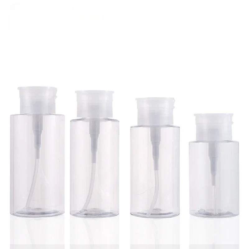 Botellas rellenables de 150/200/300ml, dispensador de esmalte de uñas, botella de maquillaje, herramienta de manicura