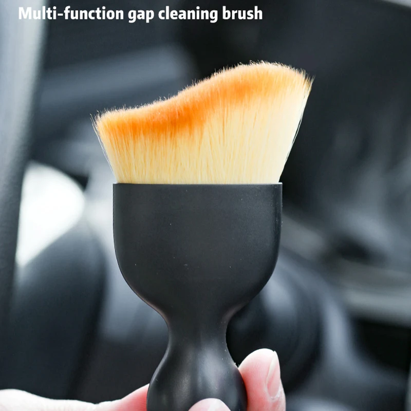 Car Interior Cleaning Tool Air Conditioner Air Outlet Cleaning Brush Car Brush Car Crevice Dust Removal Artifact Brush