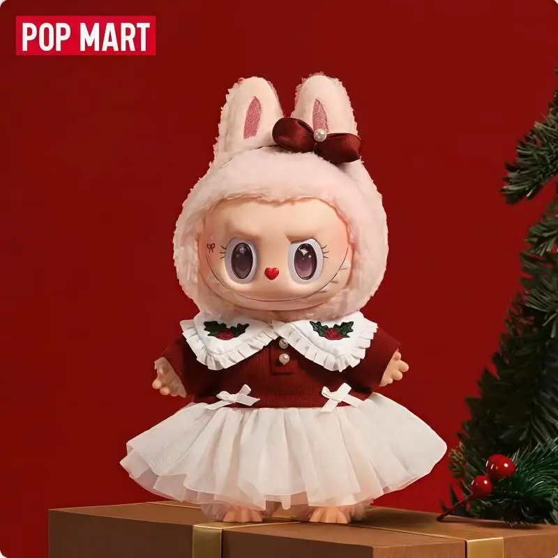 

Genuine Popmart Labubu Cute Mokoko Little Milan Little Queen Labubu Pumpkin Forest Pendant Decoration Girl Customzied Toy Gifts