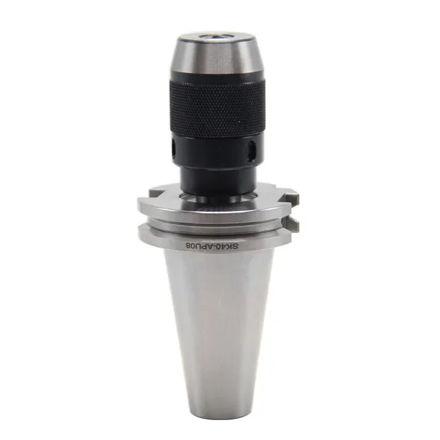 

2026 CNC Machine SK30 SK40 SK 50 APU Tool Holder APU08 APU13 APU16 Keyless Drill Chuck Arbor Holders