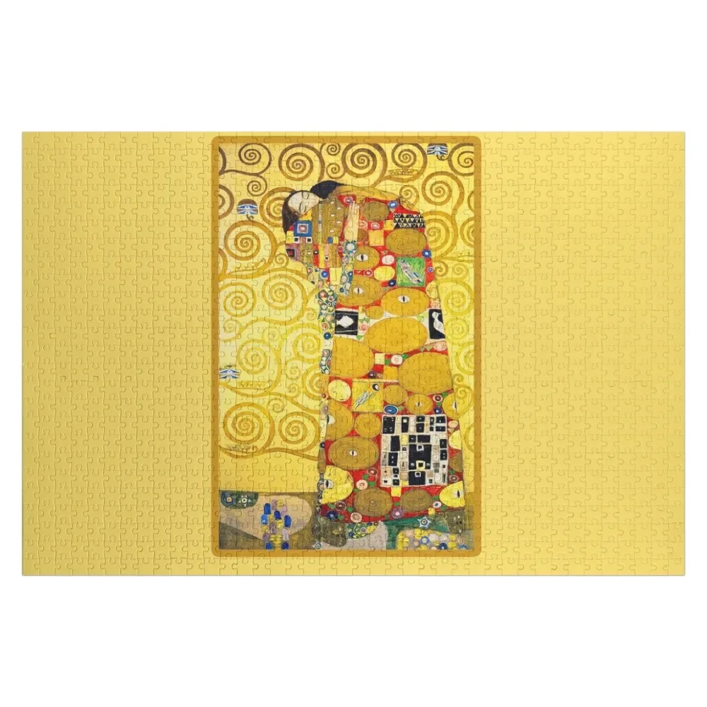 

The Kiss & The Embrace by Gustav Klimt The Embrace Jigsaw Puzzle Christmas Toys Jigsaw For Kids Iq Toys For Children Puzzle