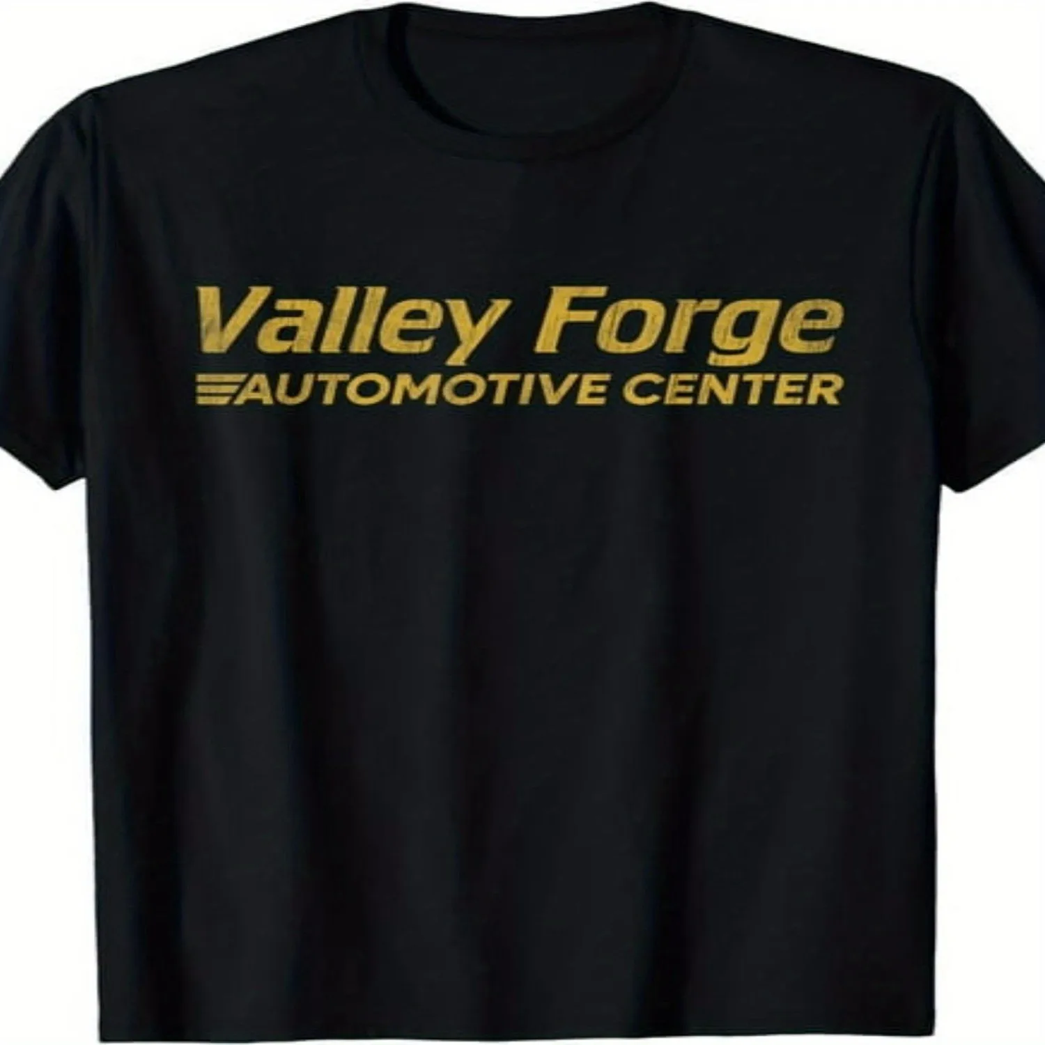 Valley Forge Automotive Vintage Distressed T-Shirt for Men Women - Soft Breathable Cotton Retro Car Logo Tee, Casual Short Sleeve Crew Neck Top with Valley Forge Brand Design, Unisex Casual Wear Short Sleeve T Shirt, Birthday Gift Tee