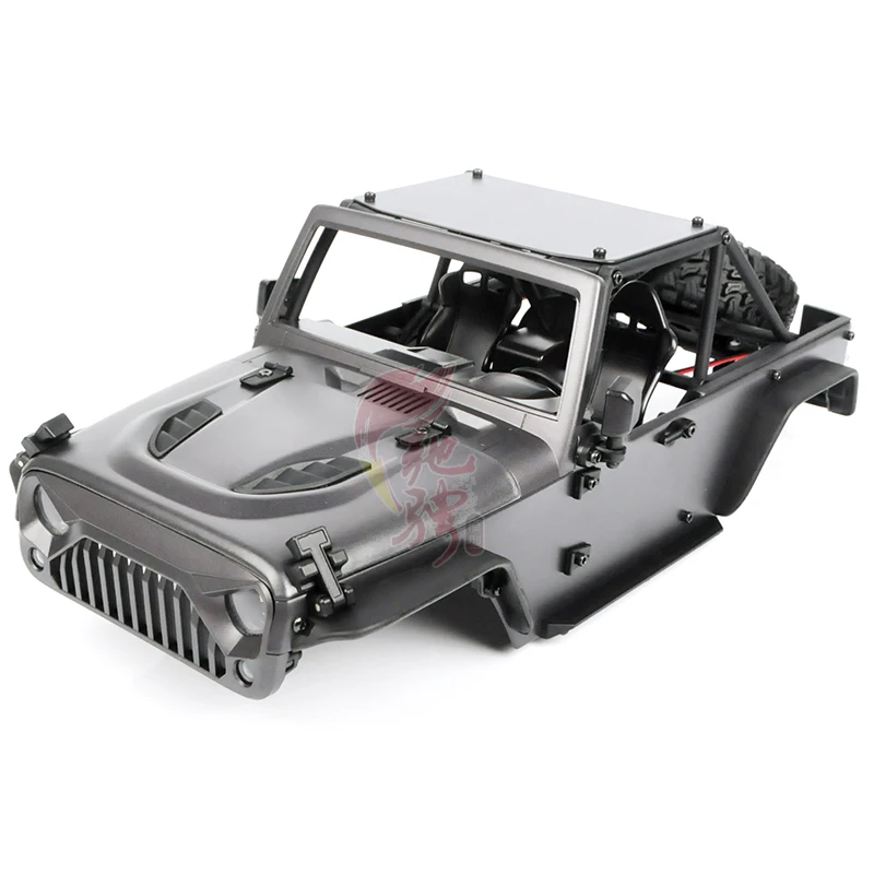 Mjxrc H12y H12y+Professional Off-Road Vehicle Universal Accessory P12y01-B Black Car Shell Replacement Part