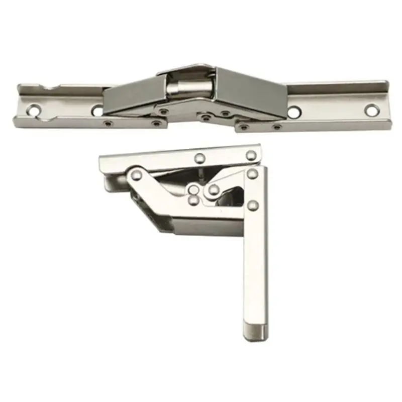 A95G Premium 8Pcs Spring-Loaded Self-Locking Folding Hinges For Effortless Cabinet Installation And Repairs