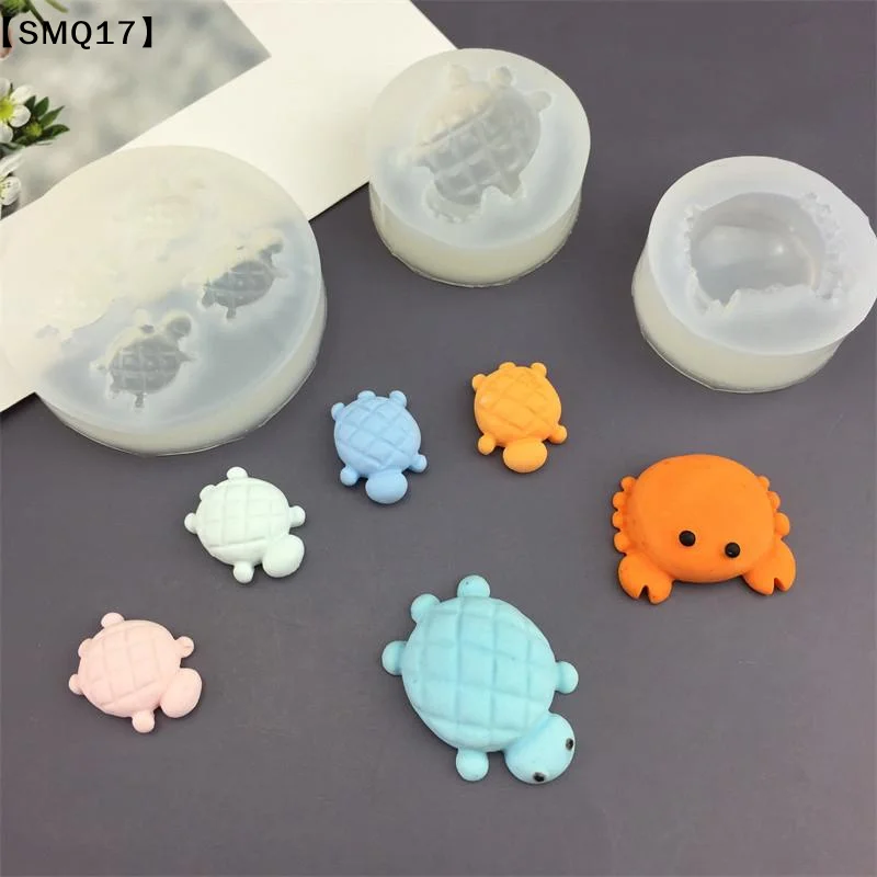 Turtle Resin Jewelry Mold Sea Turtle Silicone Keychain Mold Silicone Mold Keychain Making Jewelry Casting Supplies【SMQ】