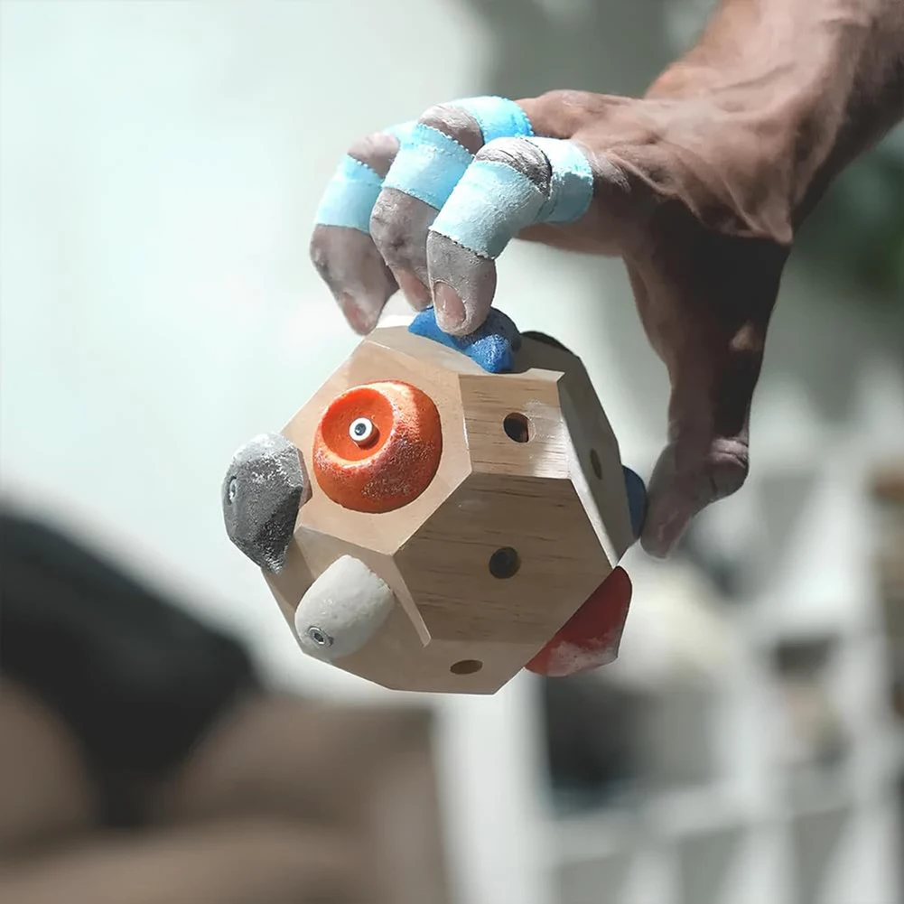 كتلة بولدر مصنوعة يدويًا - بناء القوة والدقة، بول خشبي صلب 10 سم