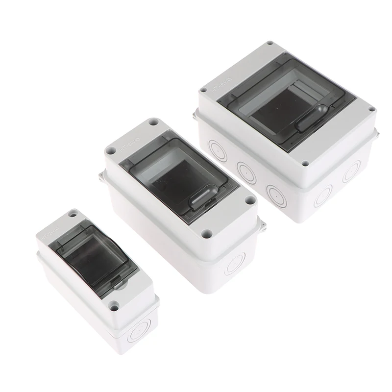 Outdoor Waterproof Electrical Distribution Box Circuit Breaker MCB Power Plastic Junction Wire Box  Power Supply