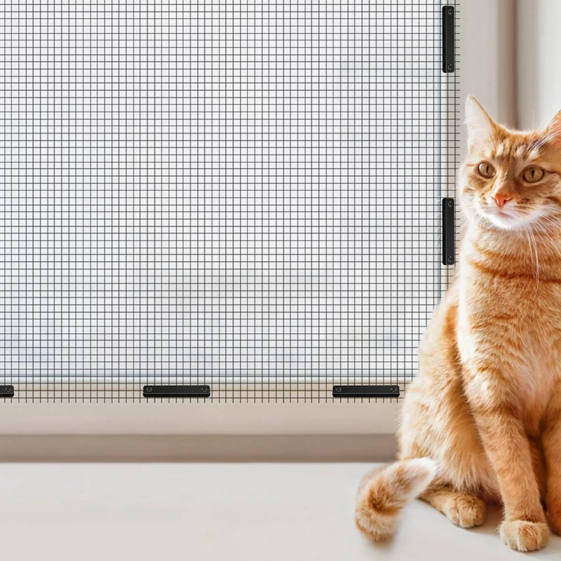 20 шт., магнит без гвоздей, зажим для оконного экрана, защита от насекомых, оконные экраны, пряжка, бытовой экран, оконные детали B