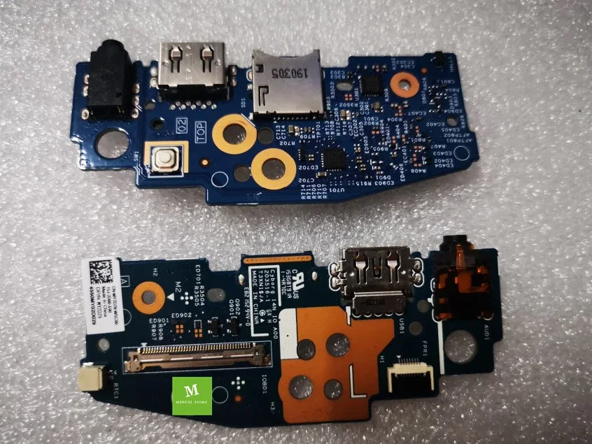 FOR DELL Inspiron 5410 SD CARD READER USB AUDIO POWER BUTTON BOARD 09VCX9 9VCX9