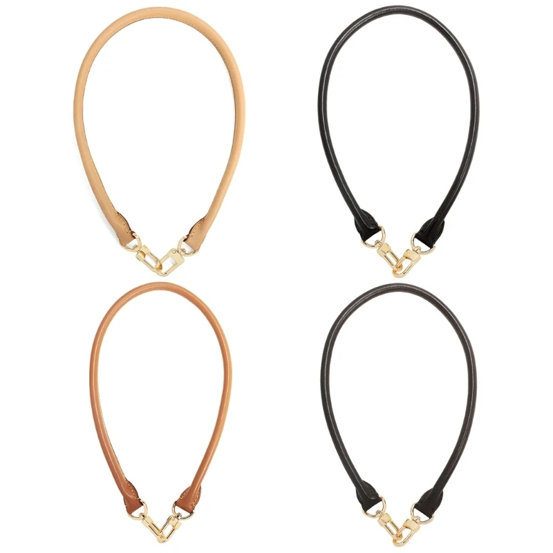 PU Leather Replacement Shoulder Strap for Purses and Bags, 70 Narrow Bag Strap with Gold Tone Clasps for Everyday Carry