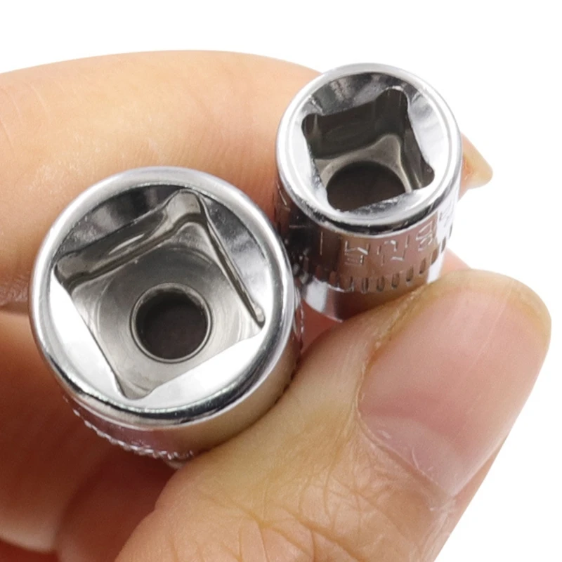 3/8" 1/4" Star Hexagonal Torx Bit Socket Vanadium Steel Wrenches Nut Driver Drill Bit Sleeve Tools 11Pcs