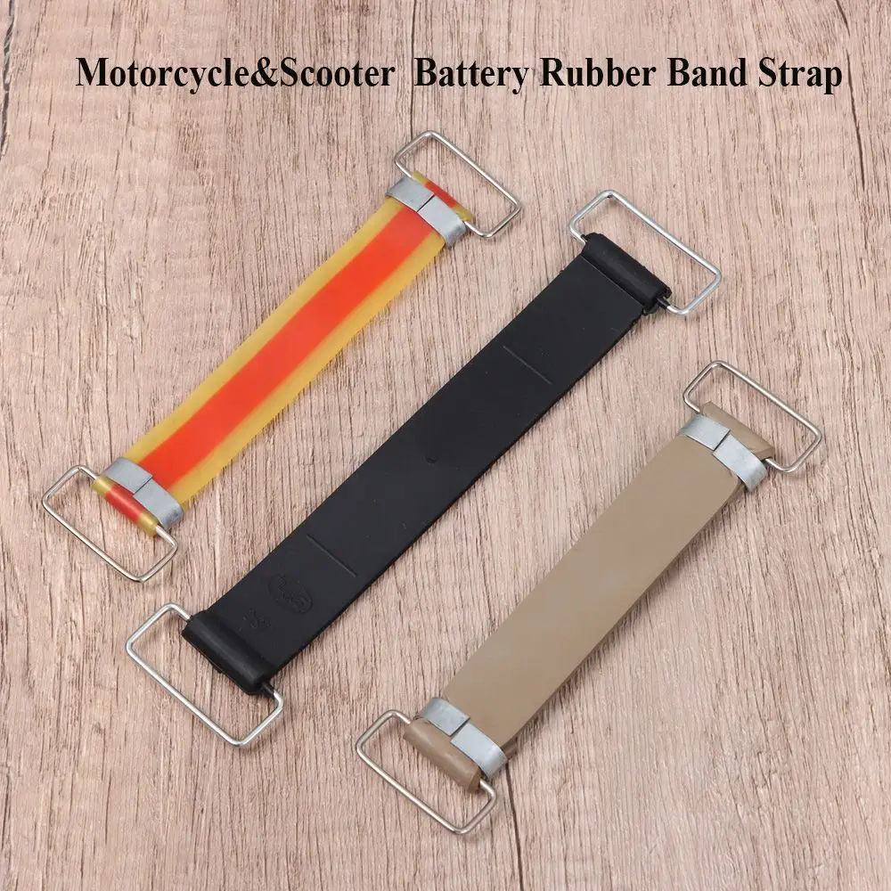 

Scooter Moped 125 150cc For GY6 50cc Durable Fixed Holder Motorcycle Battery Strap Battery Rubber Band Buggy Parts