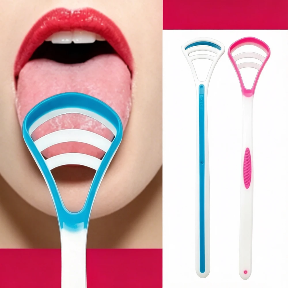 1/36pcs - Tongue Cleaner Tongue Brush Tongue Scraper for Adults & Kids Oral Cleaning, Disposable Tongue Scrapers Also Available